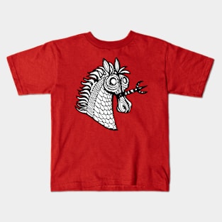 head of a rare unicorn2 Kids T-Shirt